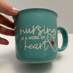 Eccolo Nursing is a work of Heart Mug